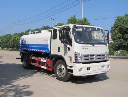 10噸灑水車圖片_福田康瑞H3 10噸綠化灑水車廠家價格