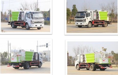 國(guó)六東風(fēng)D7方罐抑塵車 國(guó)六東風(fēng)D7方罐抑塵車